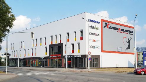 Badminton in der X-Arena